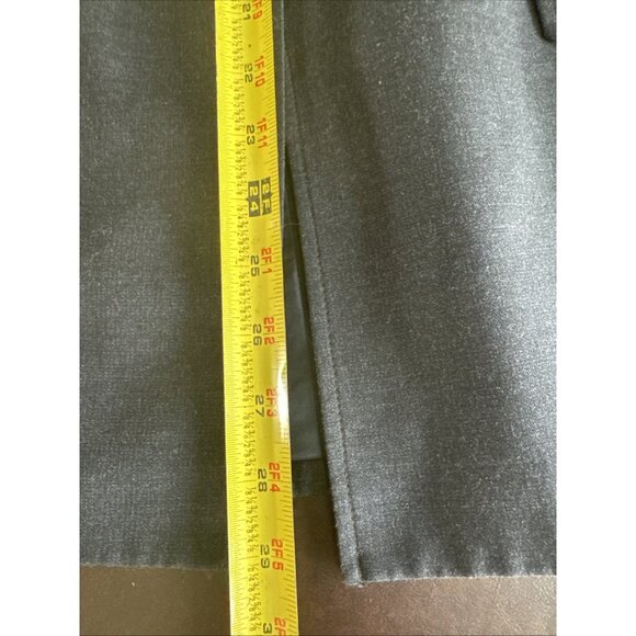 Kasper Womens Dark Gray Polyester Blend Blazer Jacket Size 10 - Picture 6 of 10